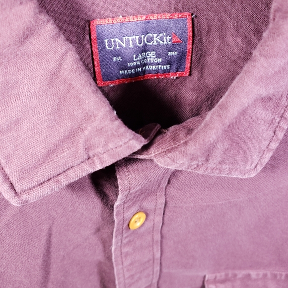 UNTUCKit ST. PERAY Mens Designer Shirt - Picture 2 of 4